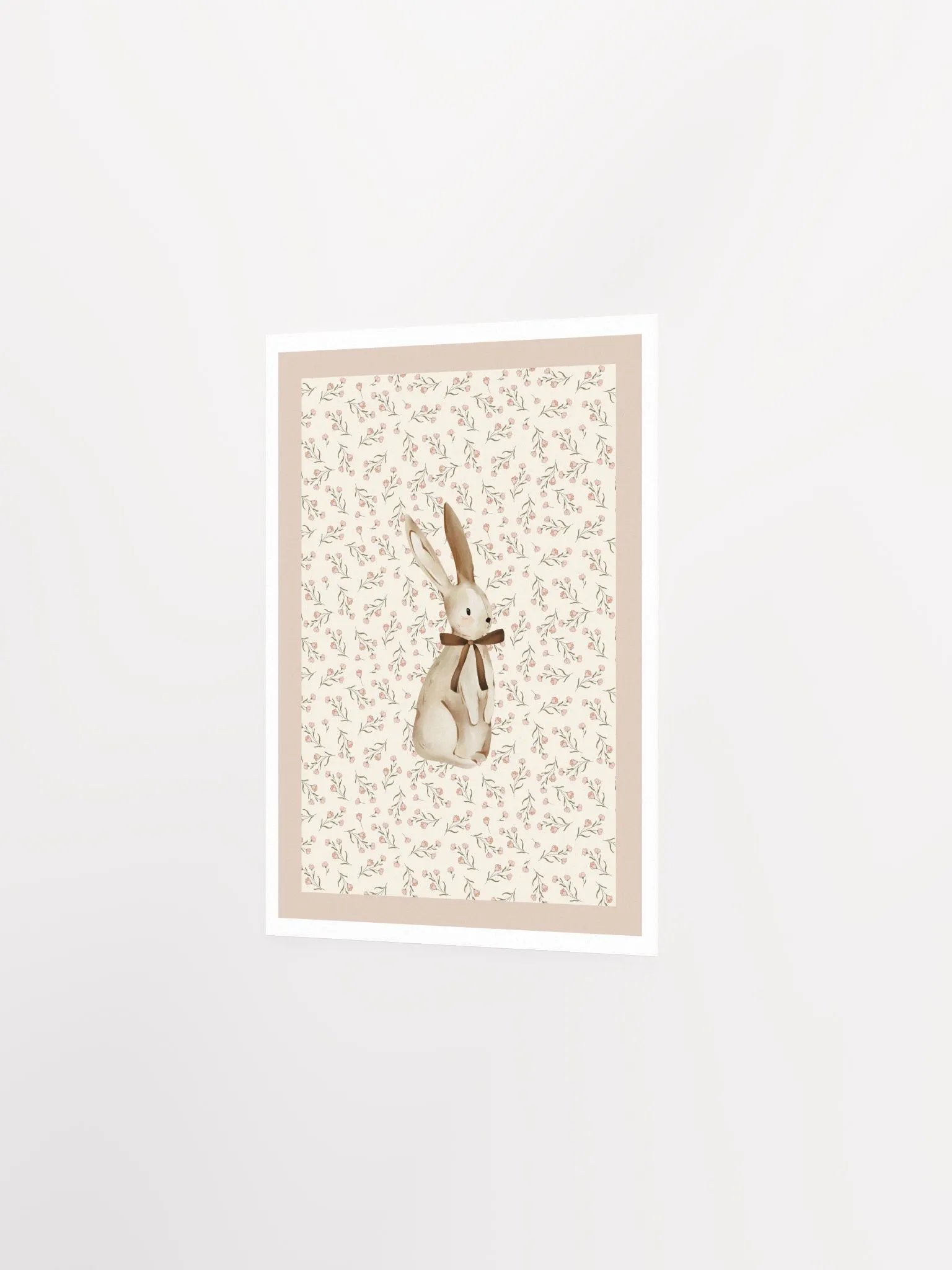 Boho Bunny Nursery Print 3 product image (3)