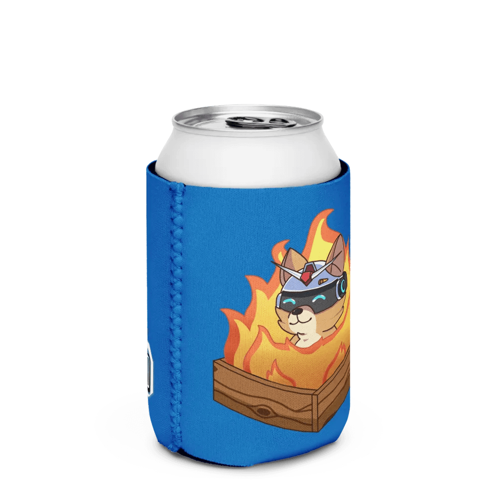 Burning Taku Koozie Can Cooler product image (2)