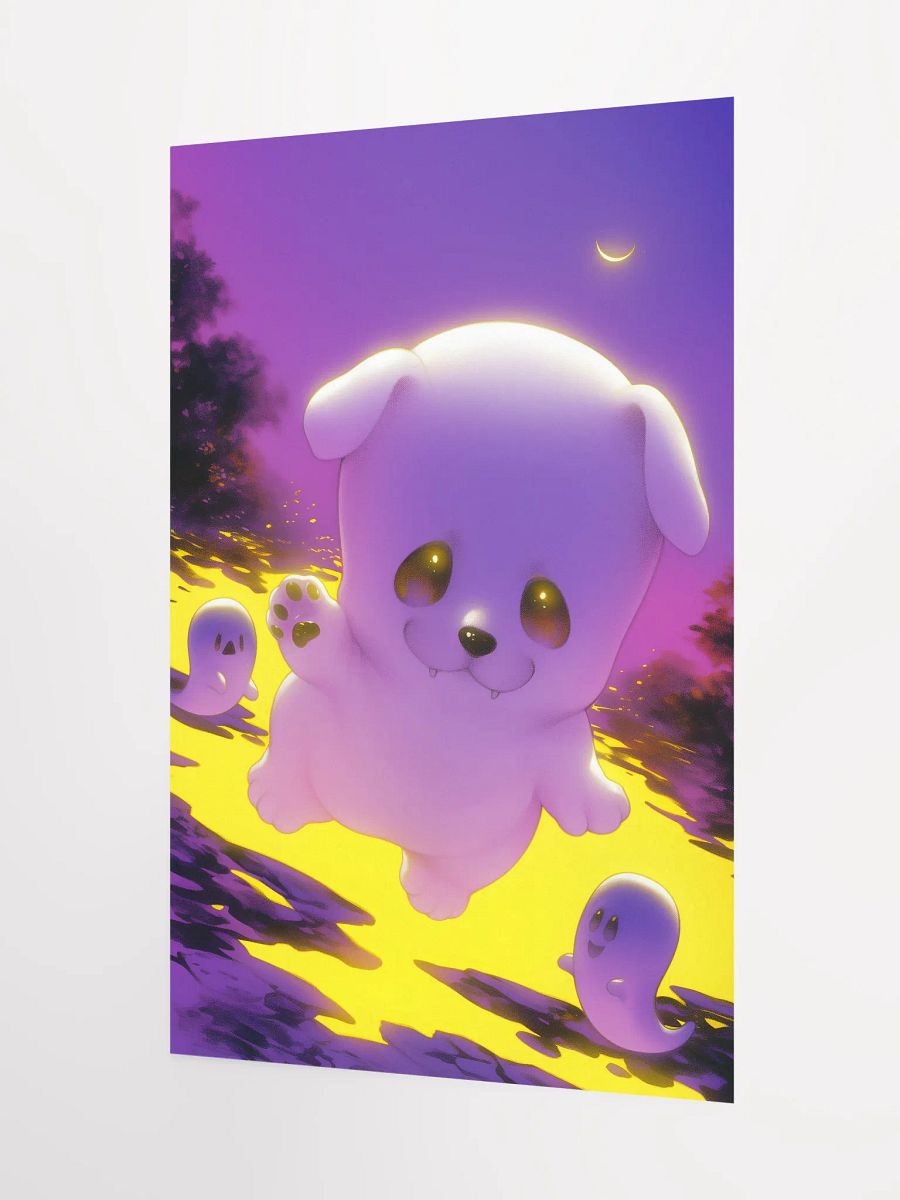 Golden-Eyed Puppy Fantasy Poster product image (3)