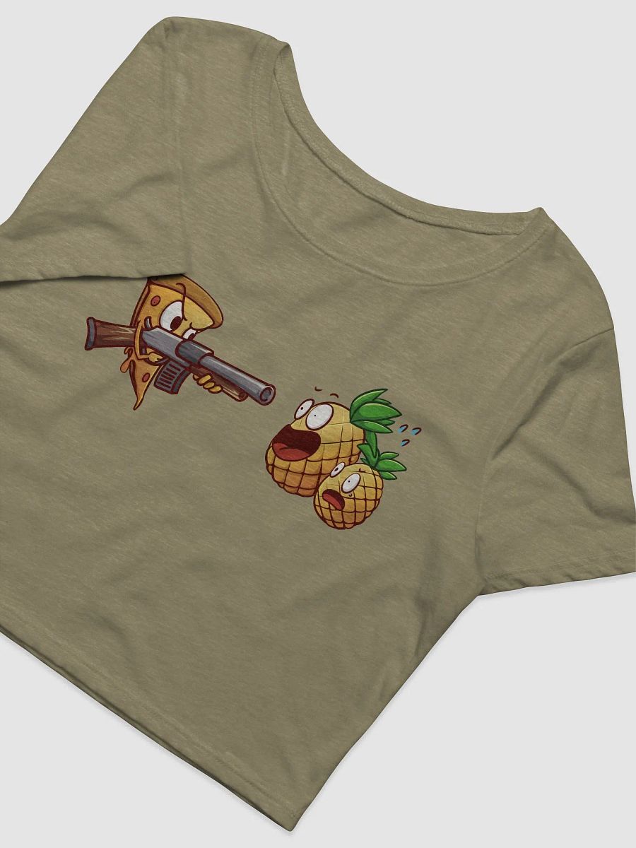 Pizza hates Pineapple Women's Crop product image (2)