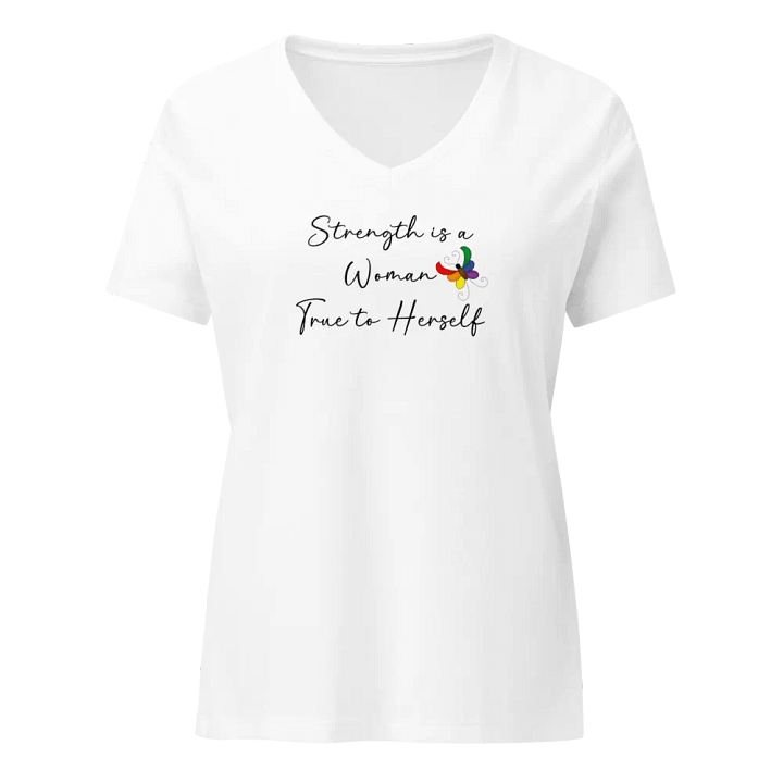Strength Is - Women's V-Neck T (wt) product image (1)