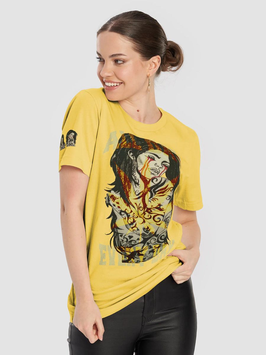 Tattoo Women - Cannabis - MUSTARD | Bella+Canvas Supersoft T-Shirt product image (8)
