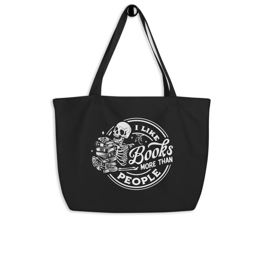 I Like Books More Than People Bag product image (4)