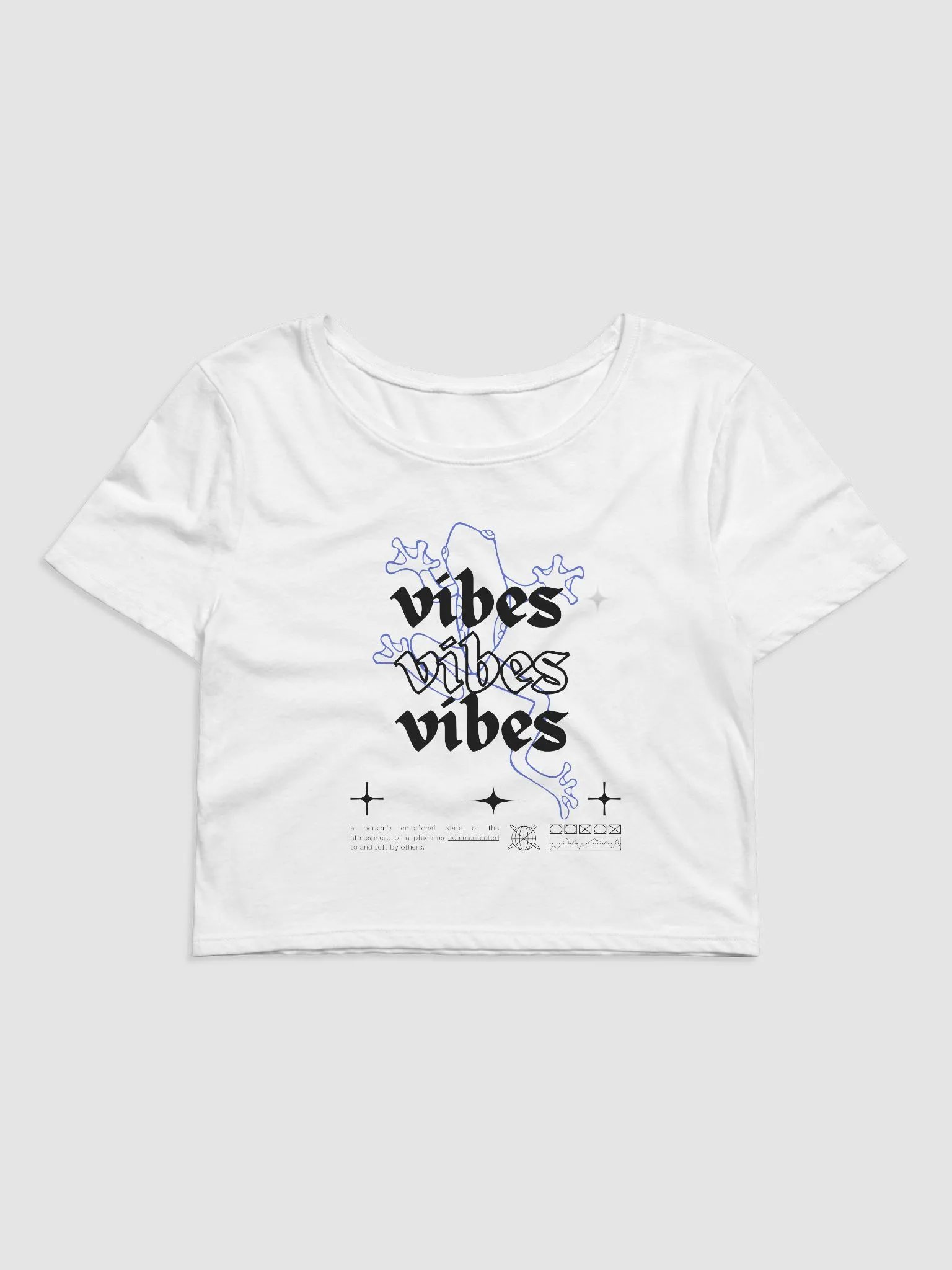 Vibes x3 Cropped Tshirt product image (9)