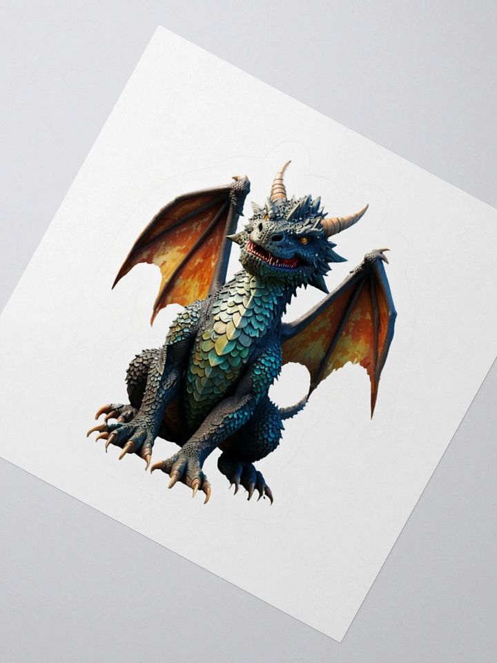 Fierce Dragon Sticker product image (3)