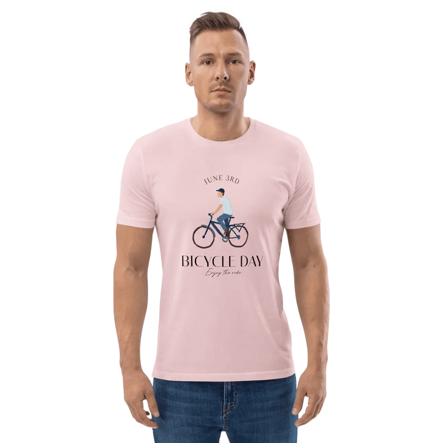 'June 3rd Bicycle Day Organic Cotton Tee product image (2)