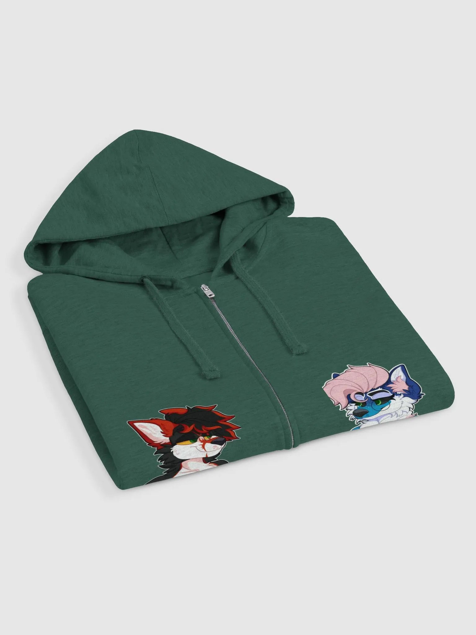 Darksies Vs. Angelestro Zipper Hoodie product image (5)
