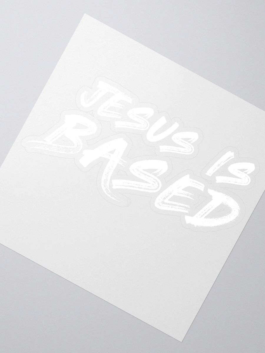 Jesus is Based (White) product image (6)