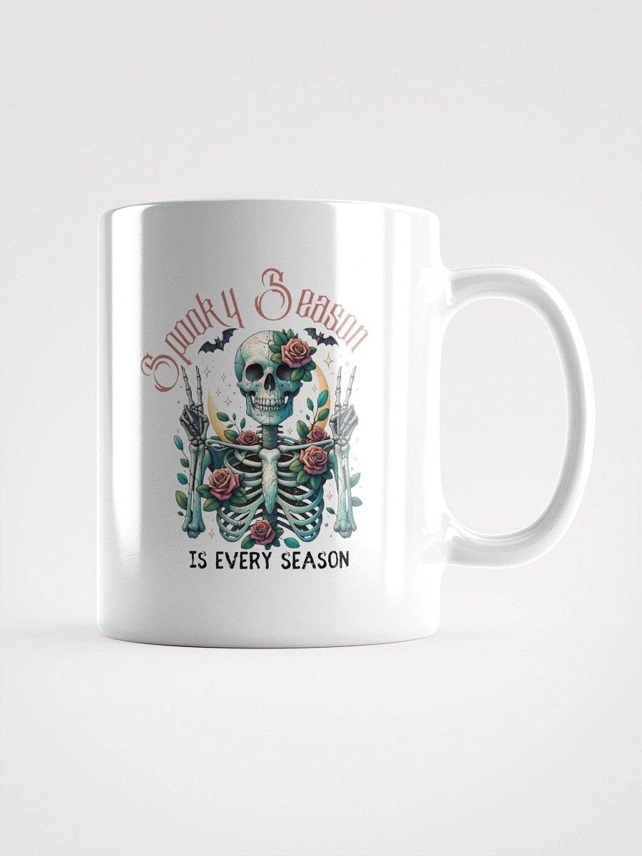 Skeleton Spooky Every Season Glossy Mug product image (1)