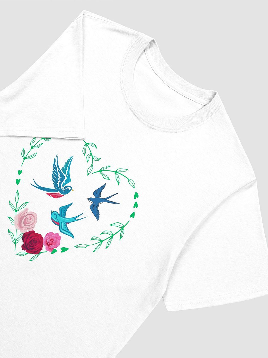 3 Birds & 3 Roses Unisex T-shirt product image (4)