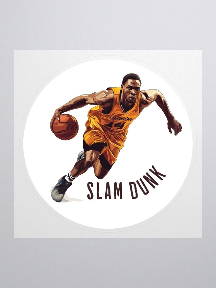 Sticker of a basket ball player product image (1)