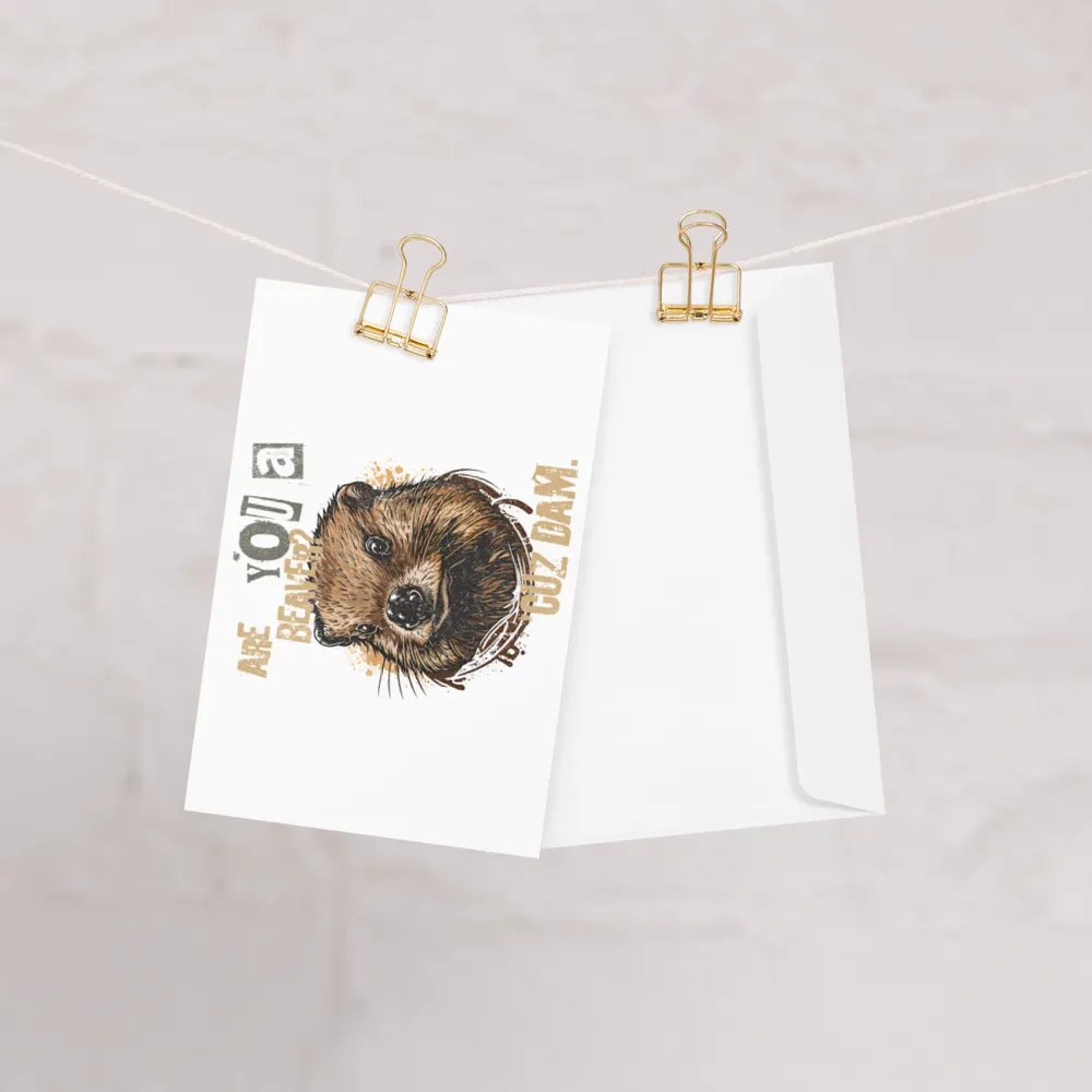 Beaver Birthday Greeting Card product image (10)