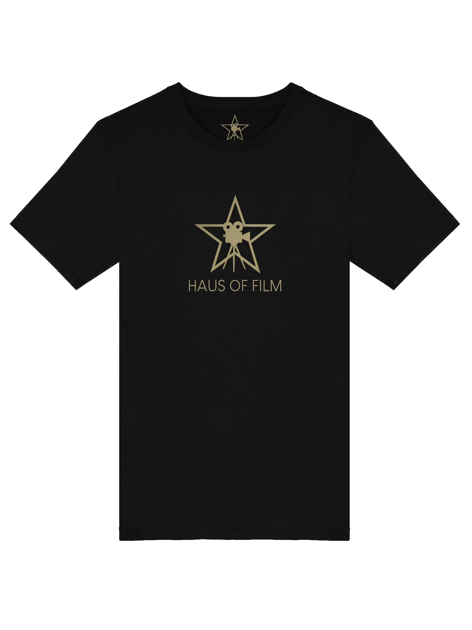 Haus of Film Logo (Gold Font) Unisex T-Shirt product image (47)