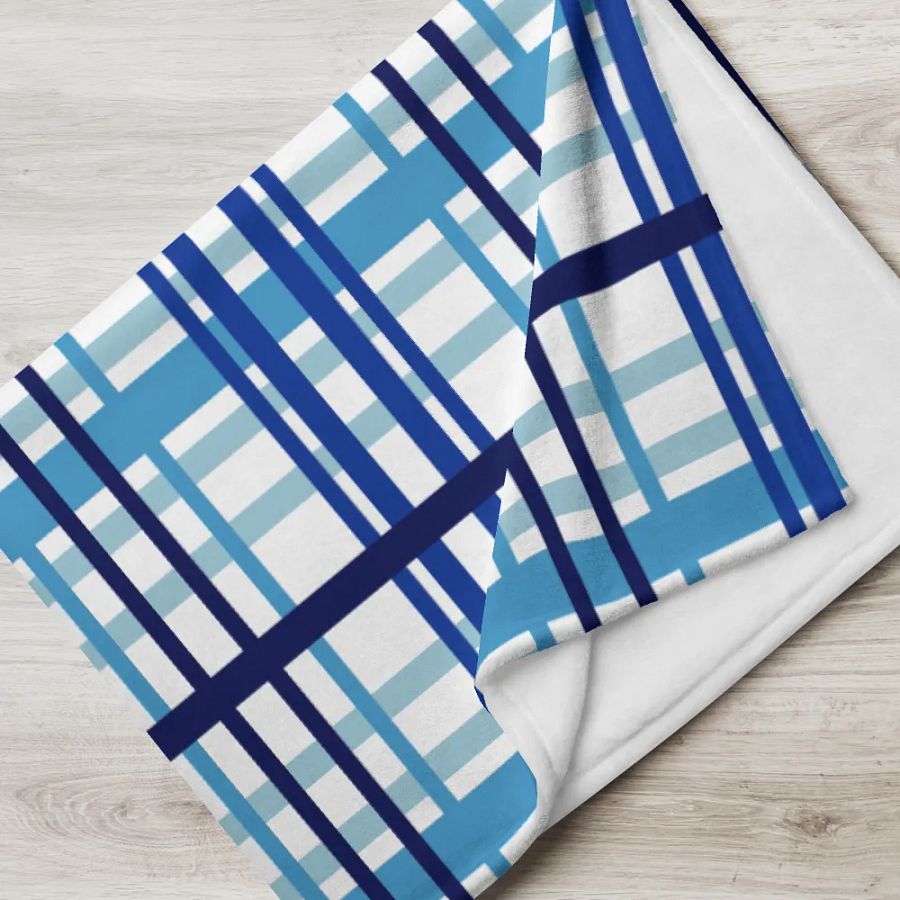 Cute Dynamic Waves Pled Throw Pillow product image (8)