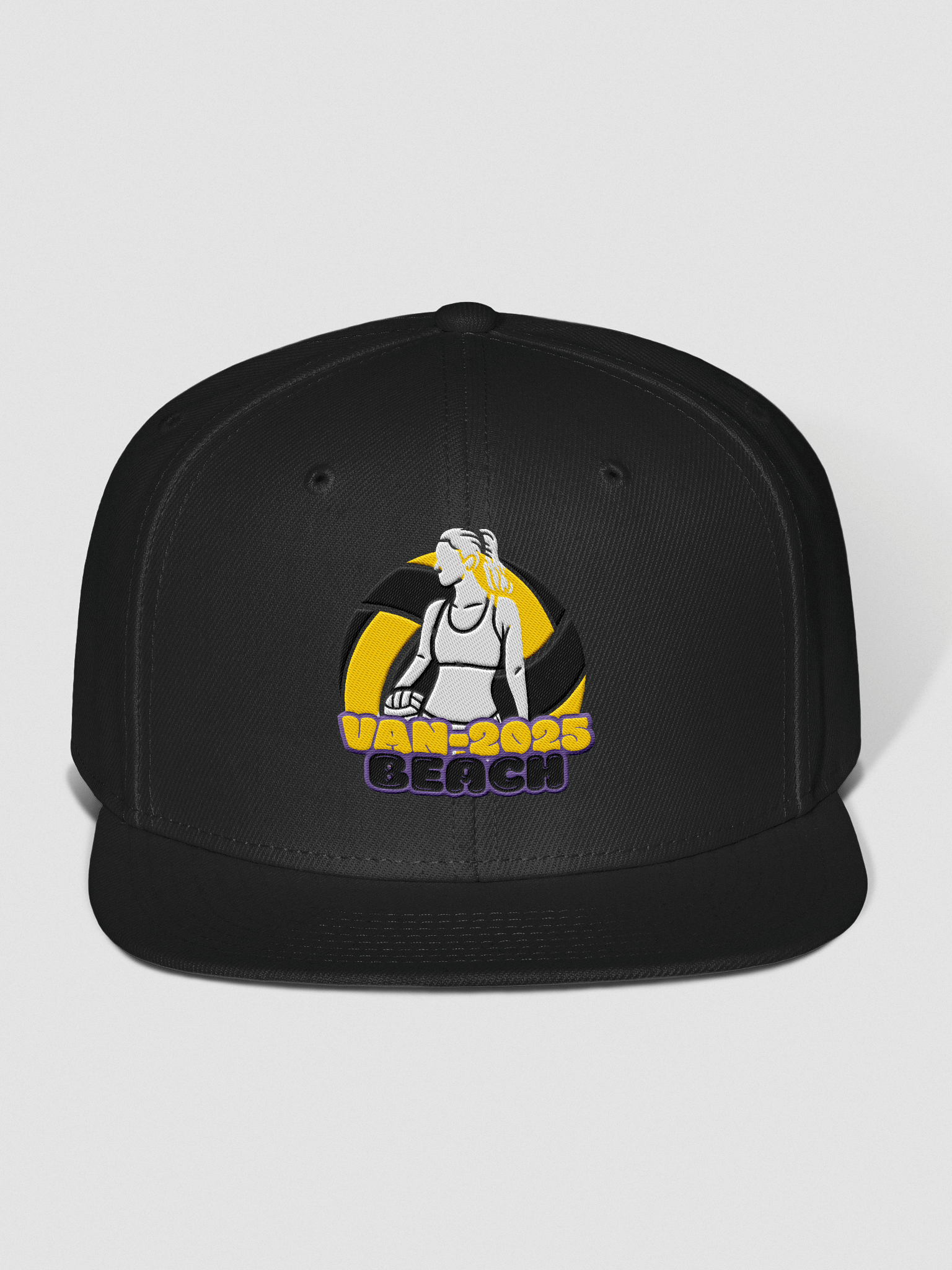 Van-2025 Beach Volleyball Snapback Cap product image (4)