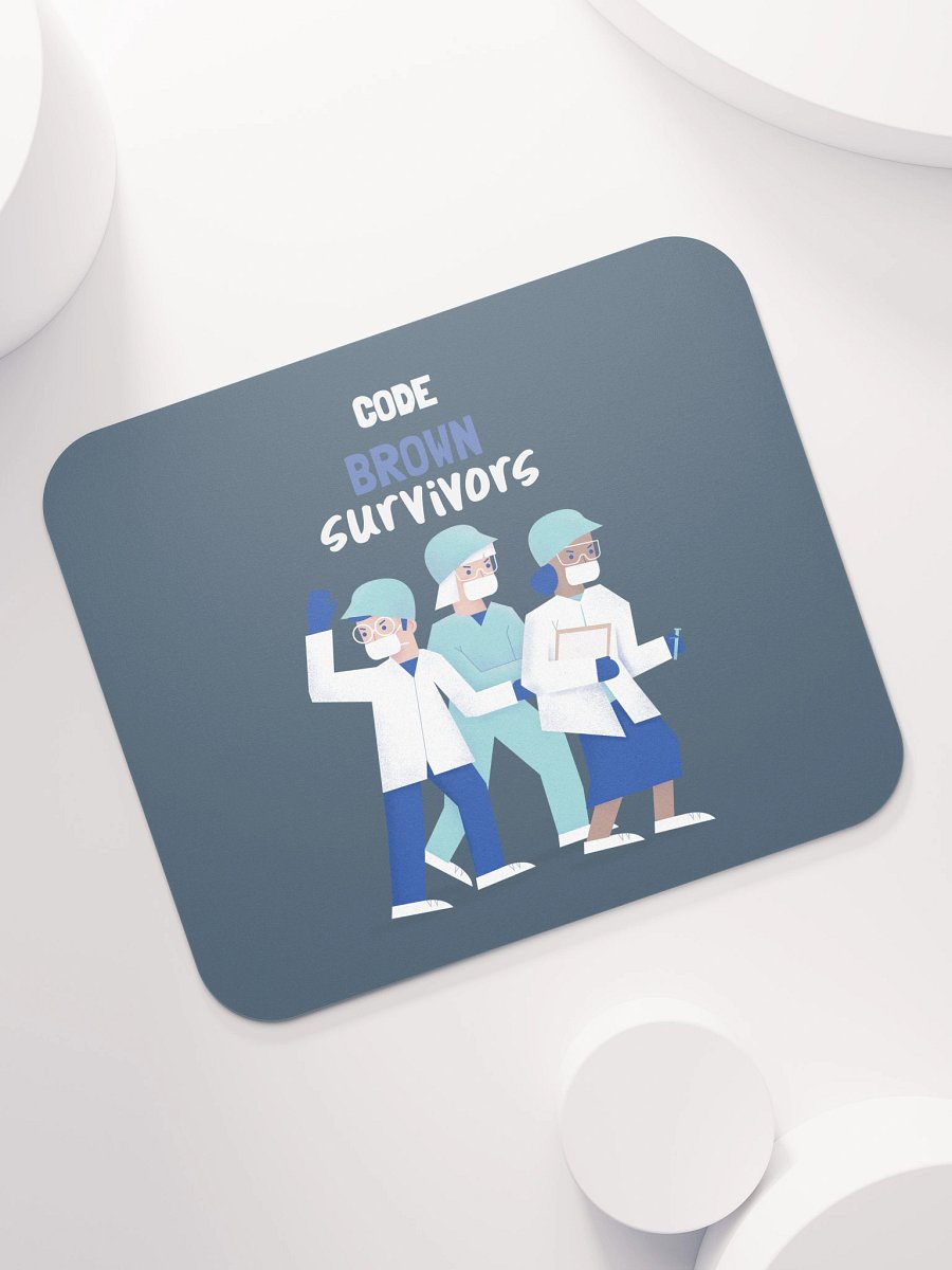 CODE BROWN Survivors Mouse Pad product image (7)