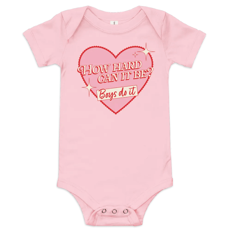 How Heart Can It Be? Onesie product image (1)