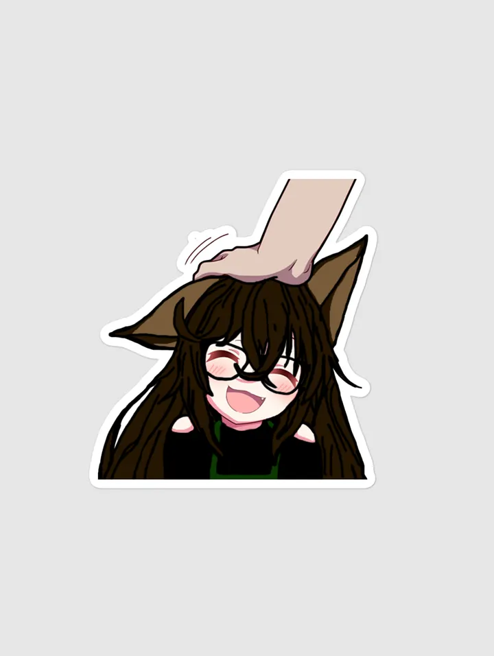 Barista Kensey Head Pats Sticker product image (1)