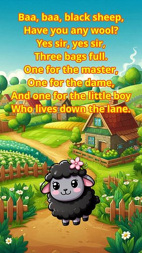 Fast Baa Baa Black Sheep Sing-Along! 🎶🐑 | The Little Hearts

Description:
Check out our fast and fun version of 