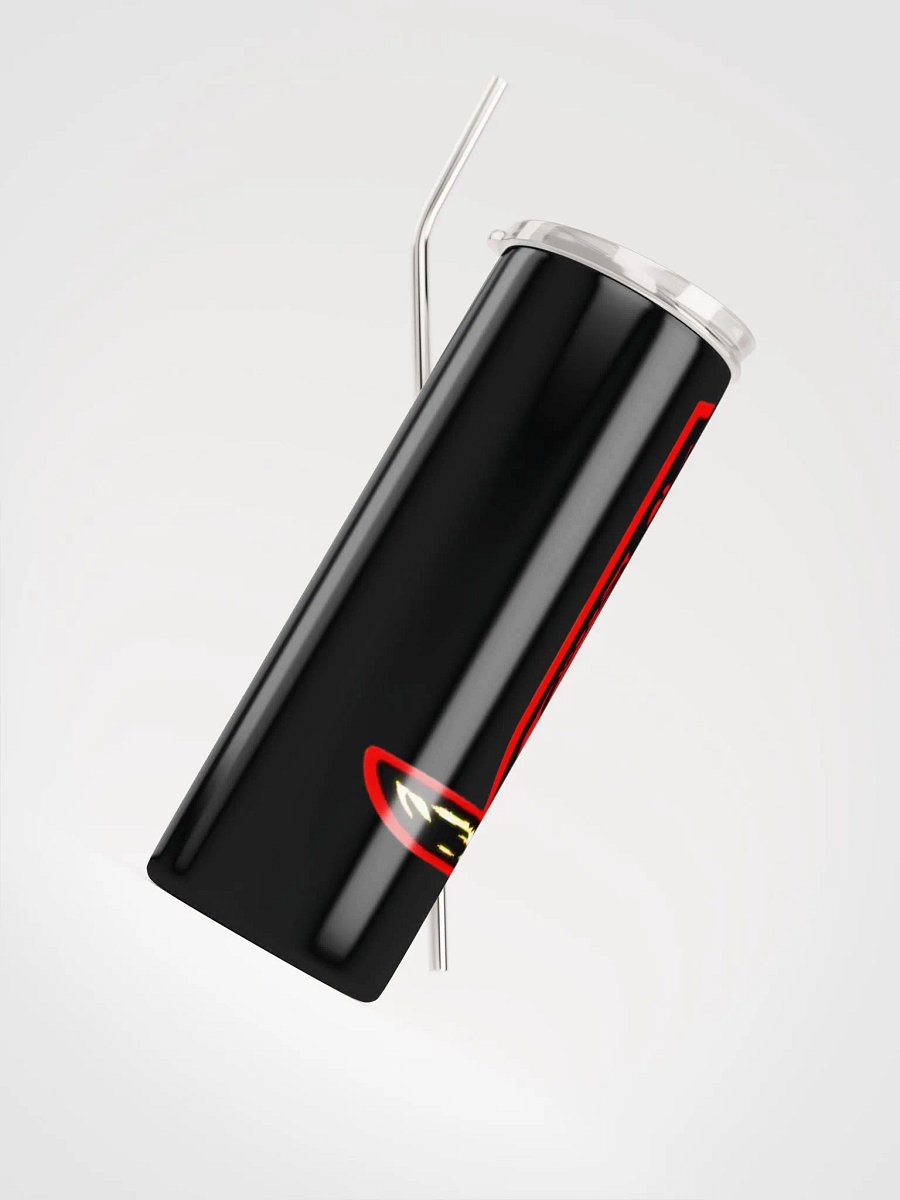 Stainless Steel Tumbler blk/wht Fox Logo product image (7)