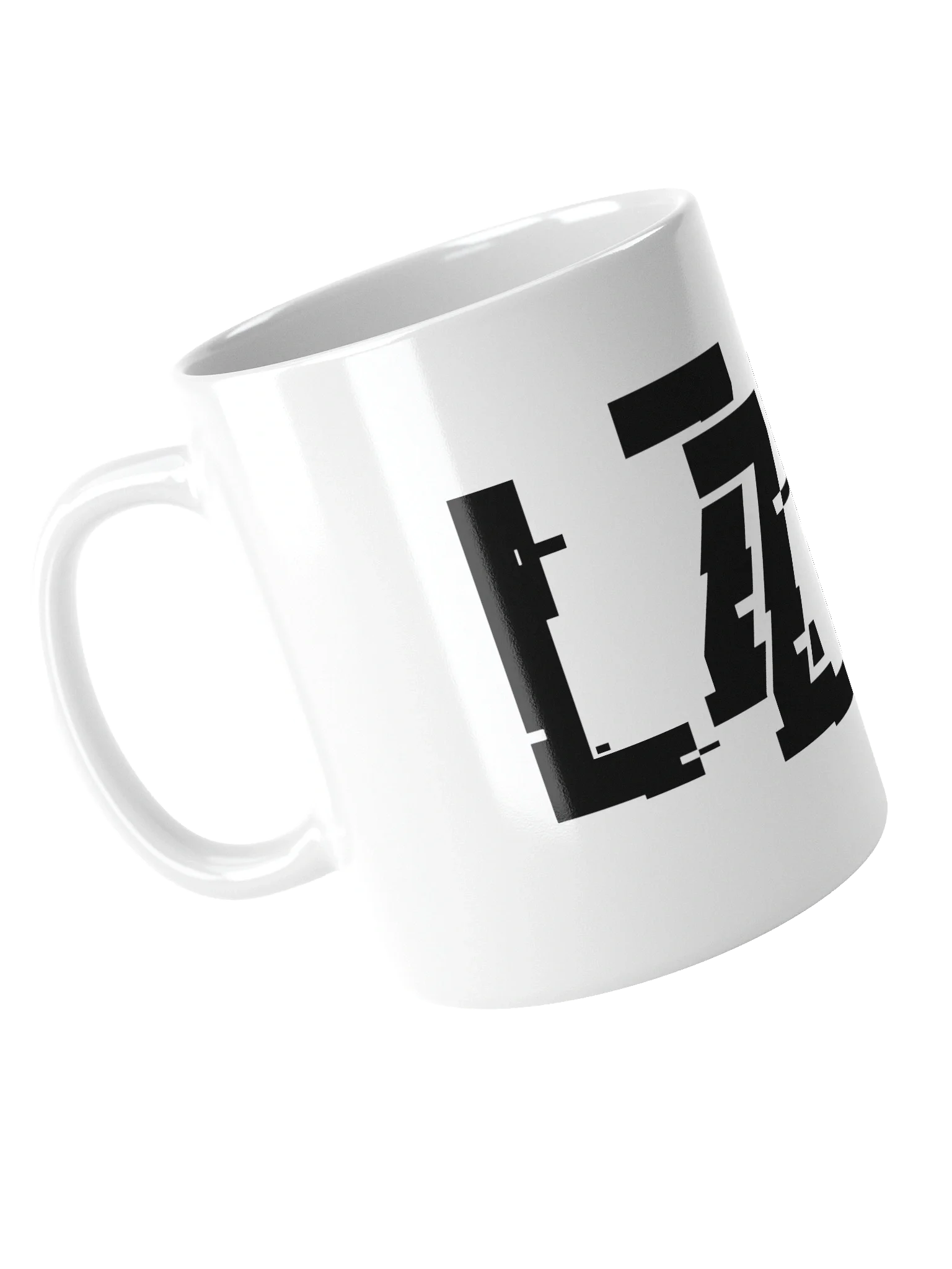 Glitch LZZRD Mug White product image (10)