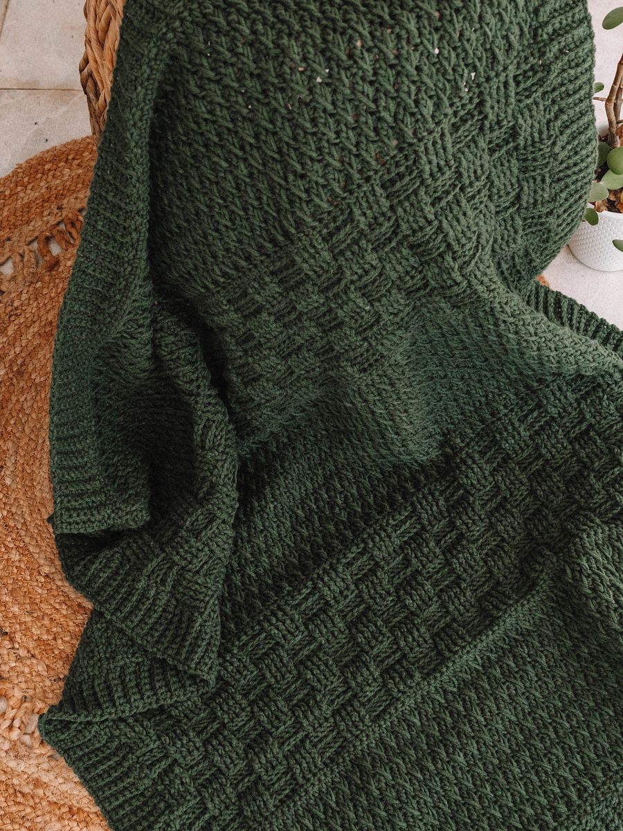 Totally Textured Crochet Blanket product image (4)