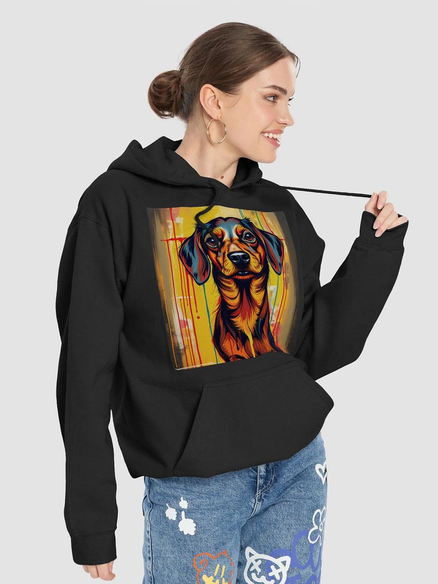 Vibrant Dachshund Dog Pop Art Hoodie product image (7)