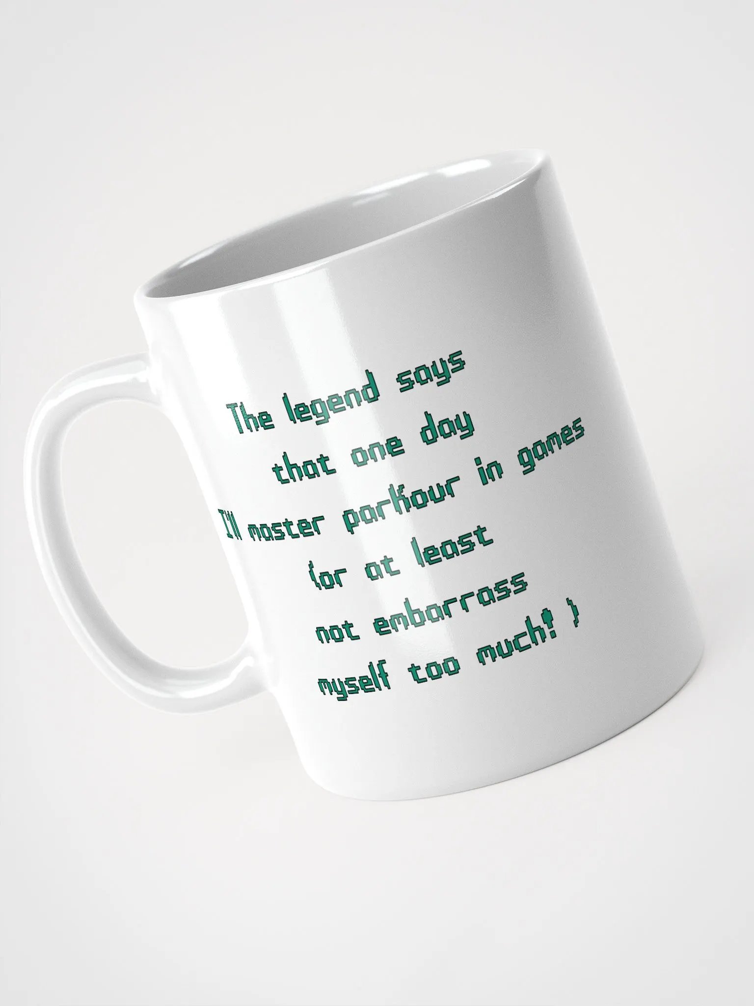 PlayGame4Fun Parkour Mastery Mug White product image (8)