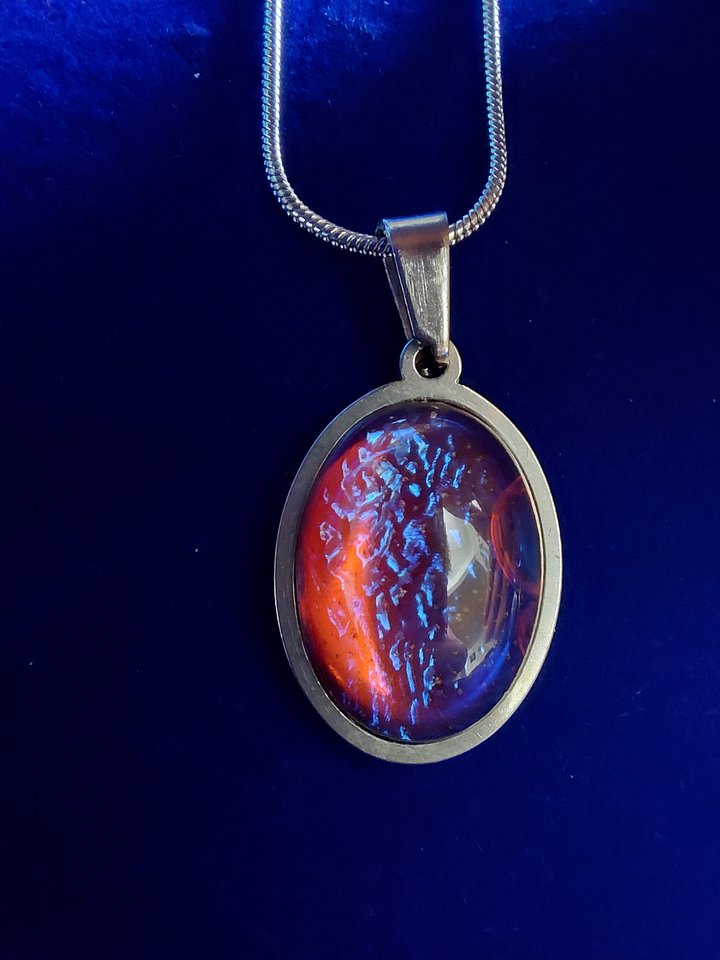 Thunderstone Dragon Amulet (Silver) product image (1)