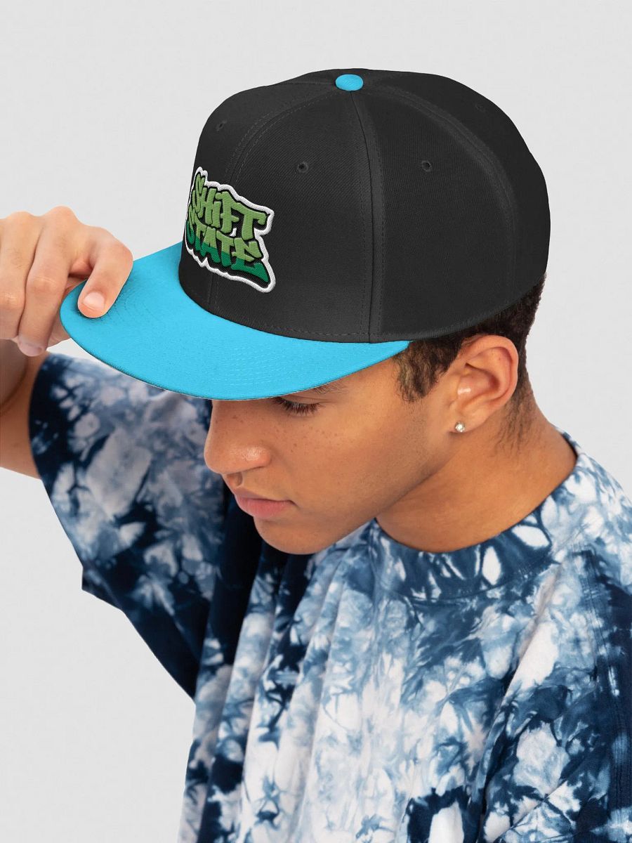 Graffiti Green Snapback: SHIFT STATE product image (90)