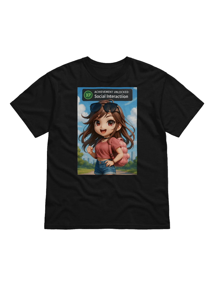 Achievement Unlocked: Social Interaction T-Shirt product image (7)