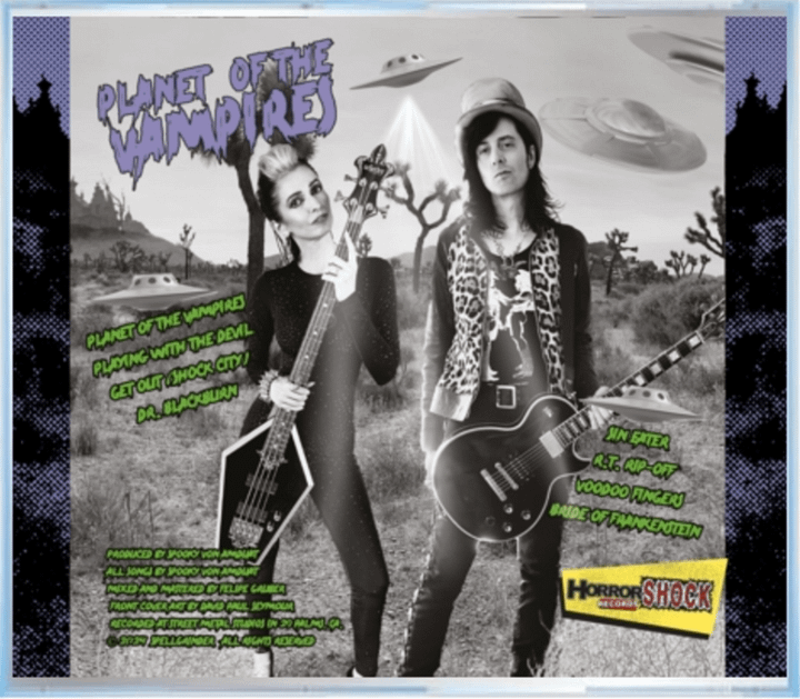 HSR 017 SPELLGRINDER - PLANET OF THE VAMPIRES CD product image (2)