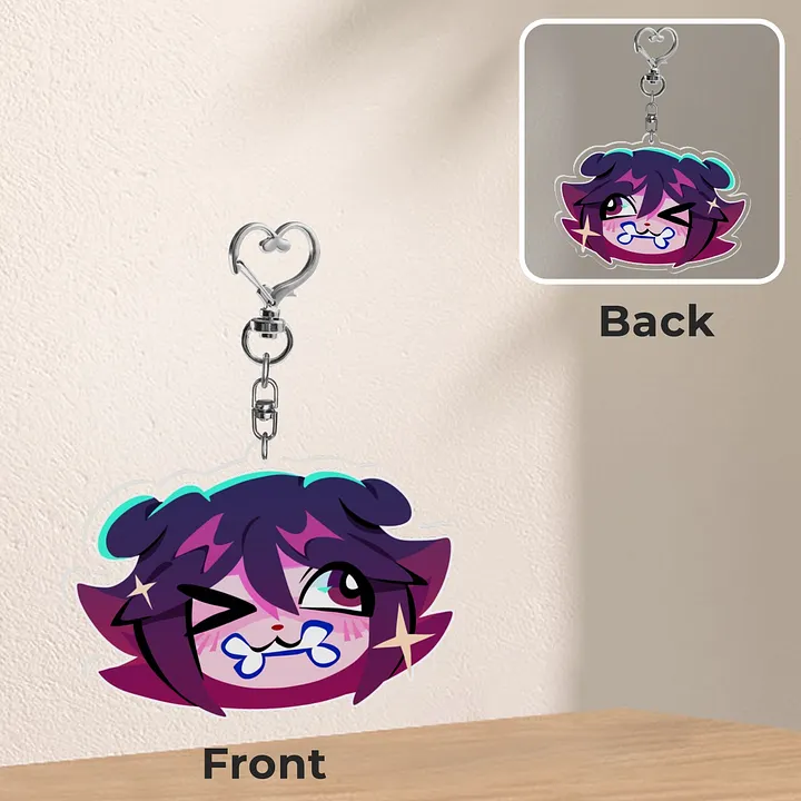 Happy Velvet Keychain product image (2)