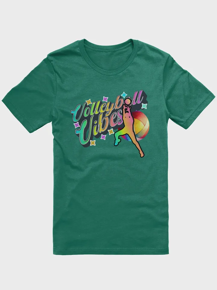 Volleyball Vibes Male Vibrant T-Shirt product image (5)