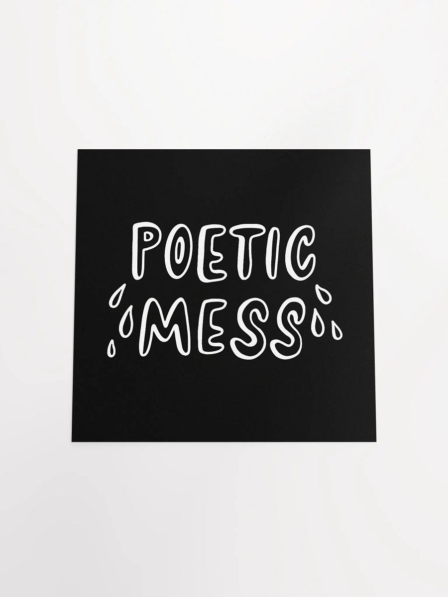 Poetic Mess Art Print product image (20)