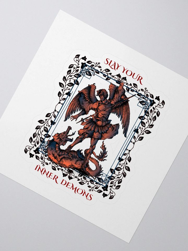 Angel vs. Dragon Kiss Cut Stickers product image (2)