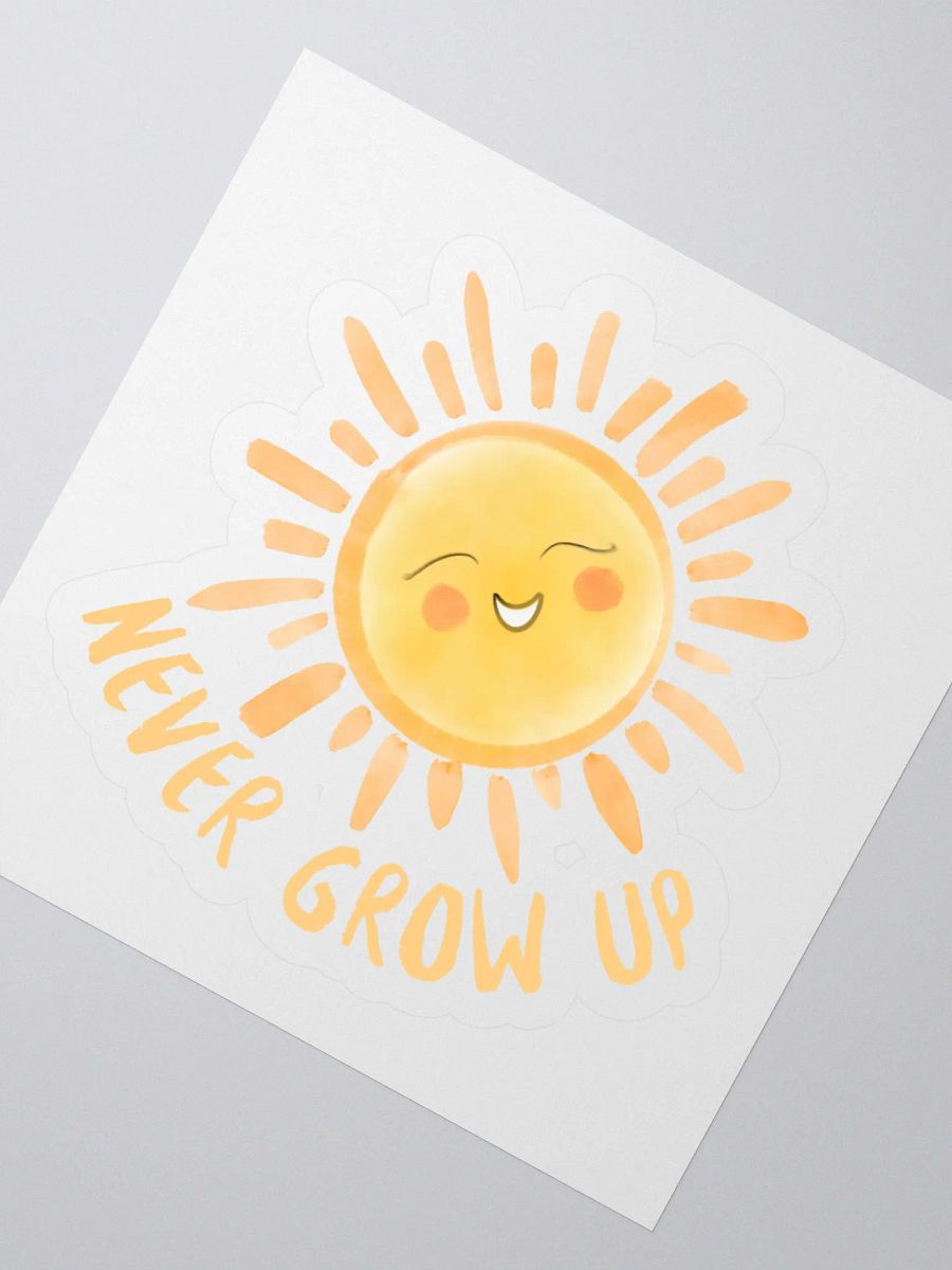 Happy Sun Bubble-Free Stickers product image (5)