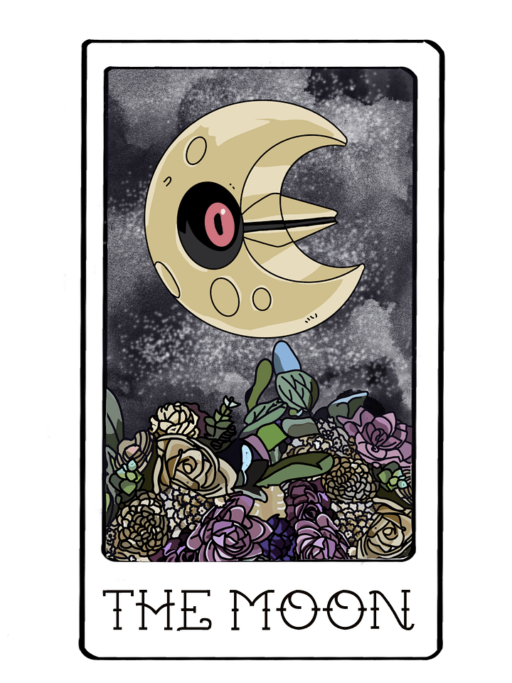 Pokemon Tarot - The Moon product image (1)