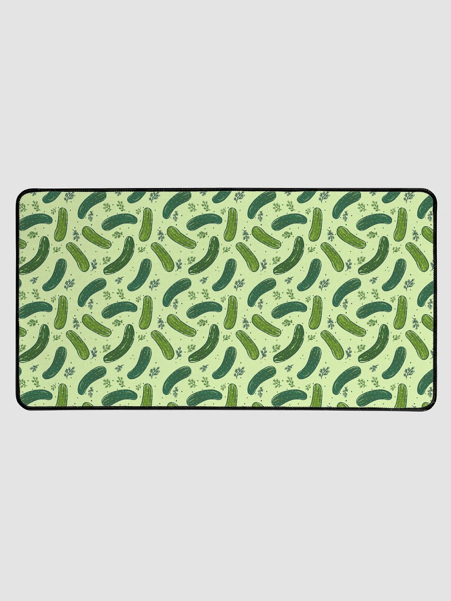 Dill Pickles Patterned Desk Mat product image (1)