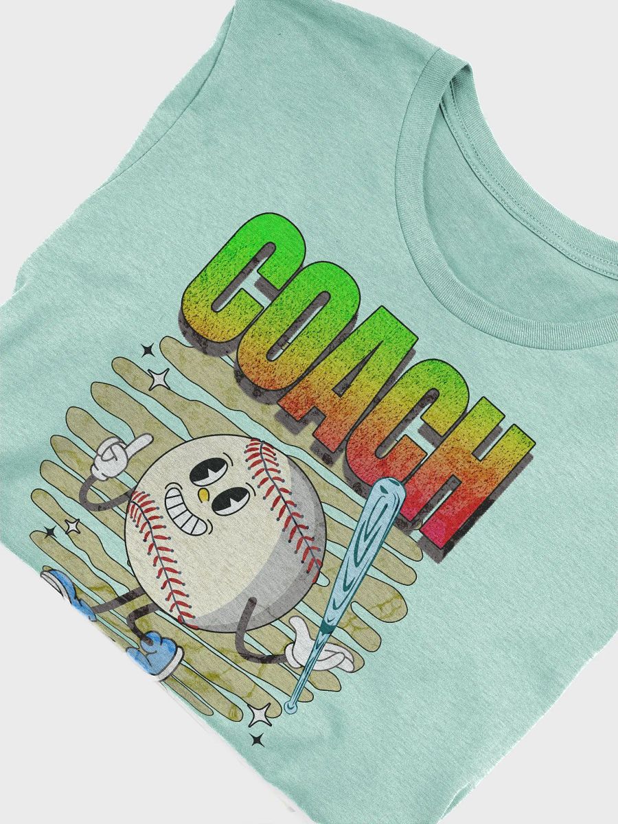 Retro Mascot Coach Lets Go Baseball Happy Ballgame T-Shirt product image (21)
