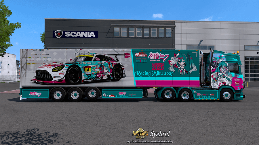 [ETS2] Racing Miku 2025 [Combo Skin] product image (5)