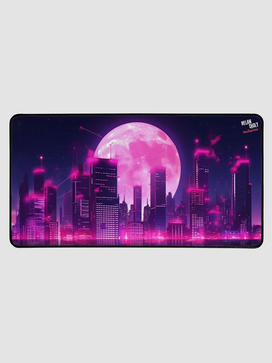 Lunar Neon City Desk Mat product image (1)