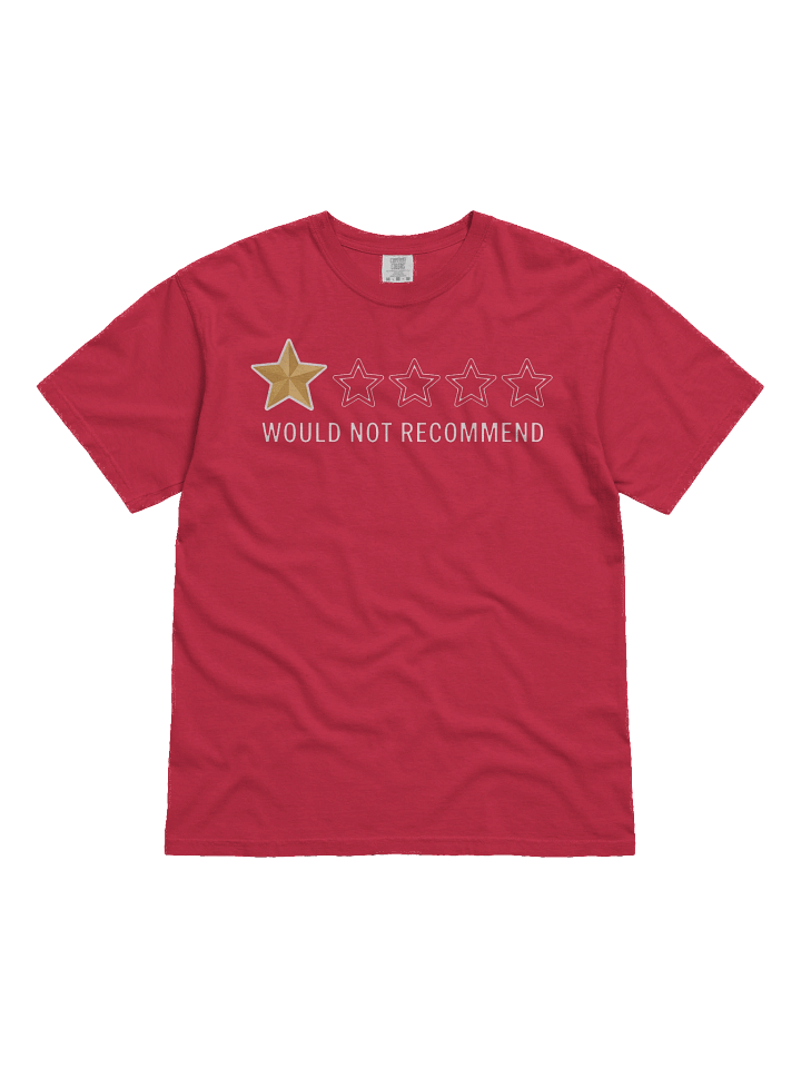Would Not Recommend Tee product image (2)
