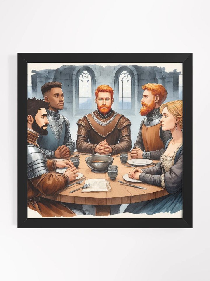 Christian Conspiracy Coalition (The Roundtable) - Framed High-Quality Matte Poster product image (1)