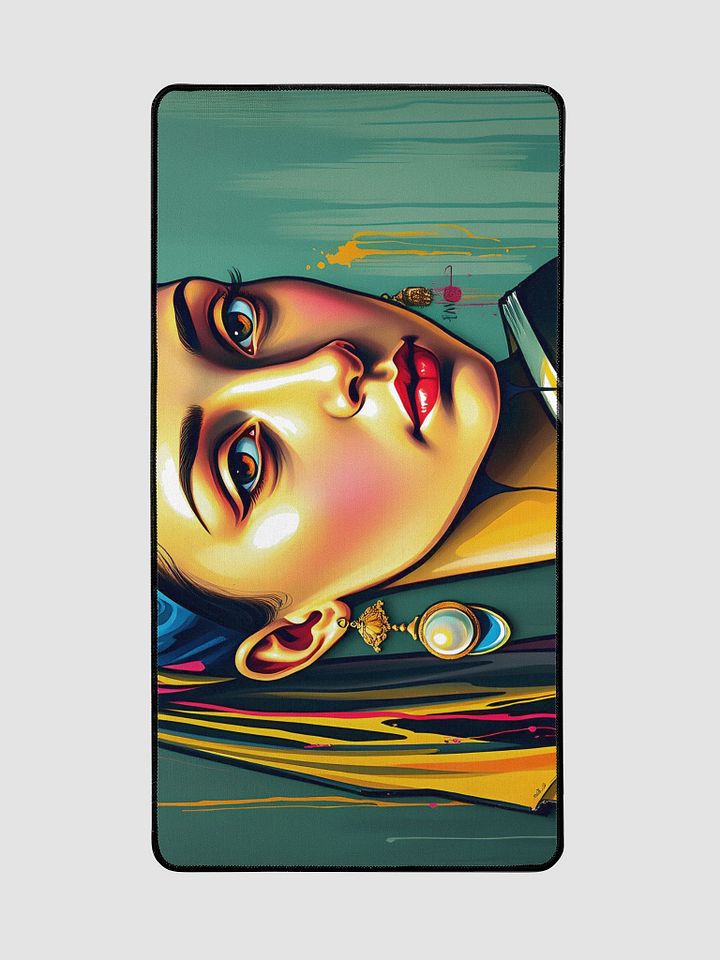 Pearl Earring Desk Mat product image (2)