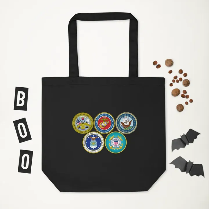 Banjos For Veterans (B4V) Artwork Econscious Eco-Friendly Tote Bag product image (2)