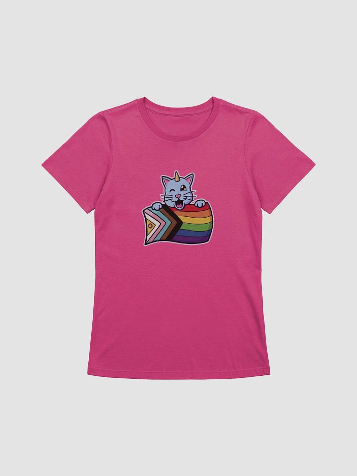 Progress Pride Kittycorn Femme Fit Tee product image (1)