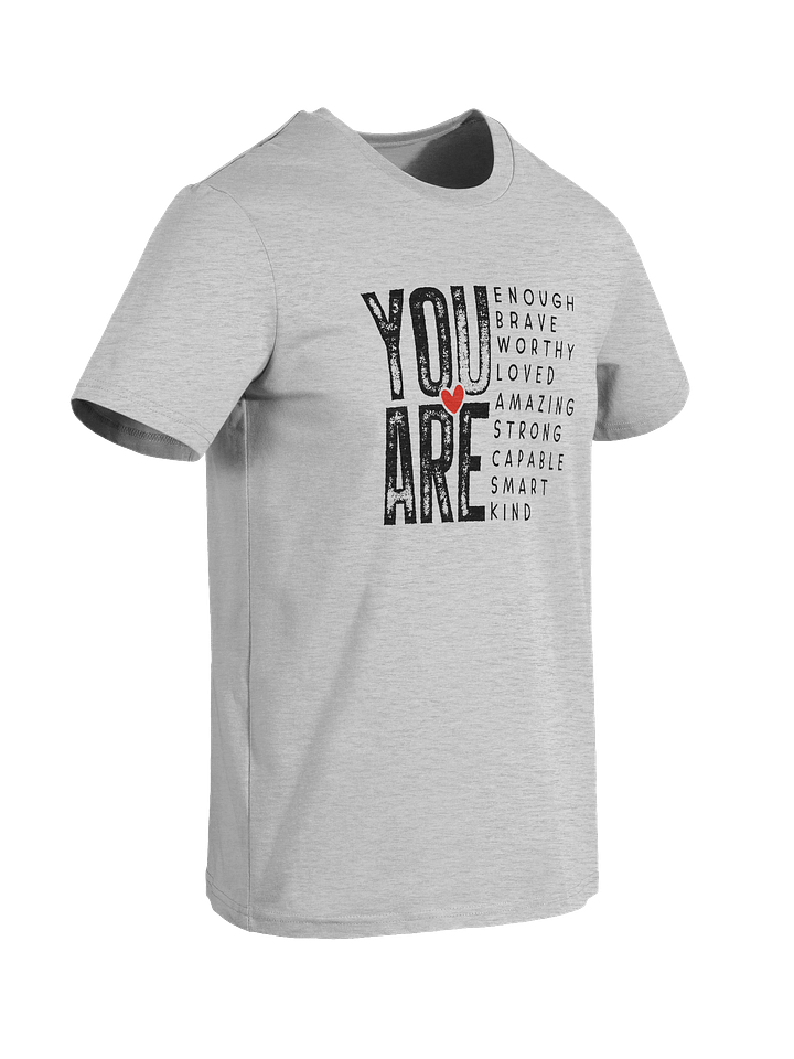“You Are Enough” Affirmation Tee – Organic Cotton Unisex T-Shirt product image (20)