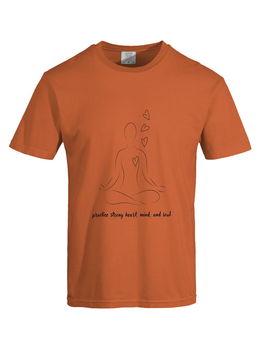 Practice Strong Heart, Mind and Soul Heavyweight T-Shirt product image (35)