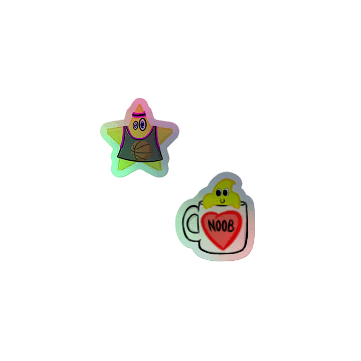 Duncstar Classic Holo Sticker Set product image (1)